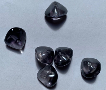 Glas-Formperle anthrazit